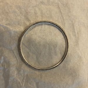 David Yurman Sterling Silver Bangle 3mm